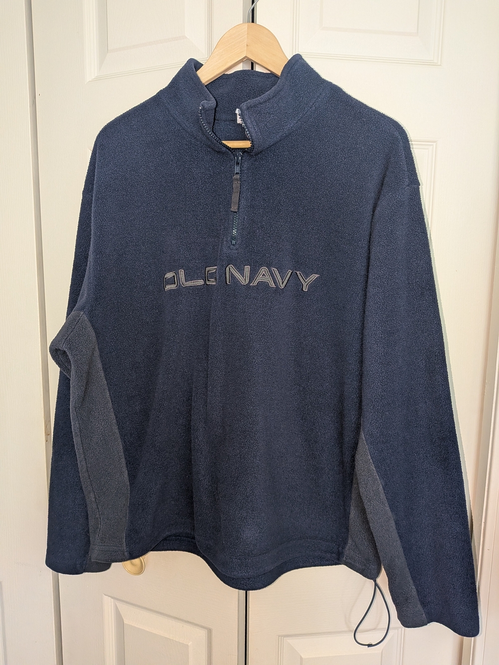 Old Navy Men's Half-Zip Fleece Pullover - Navy